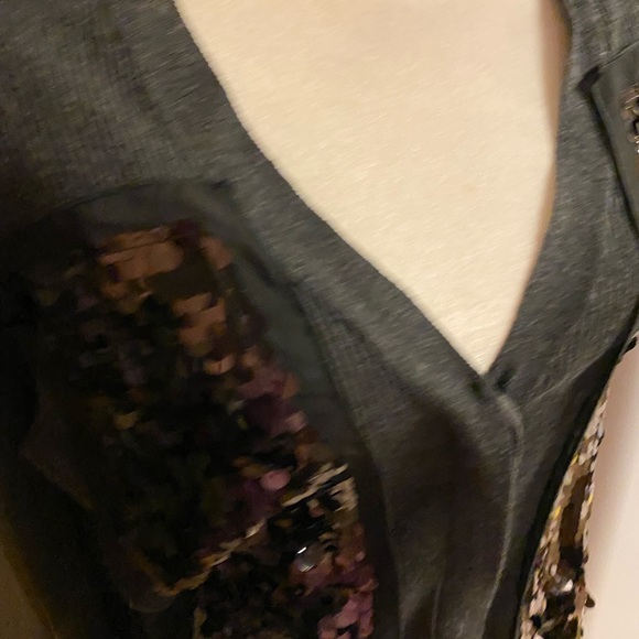 Women’s Vera Wang Sequined Cardigan - Picture 5 of 10